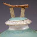 Teal Teapot Detail