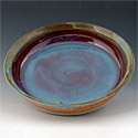 Blue Round Plate