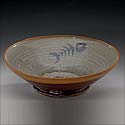 Pasta Serving Bowl with Fish Bones