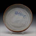 Pasta Serving Bowl with Fish Bones