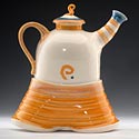 Orange Hip Teapot